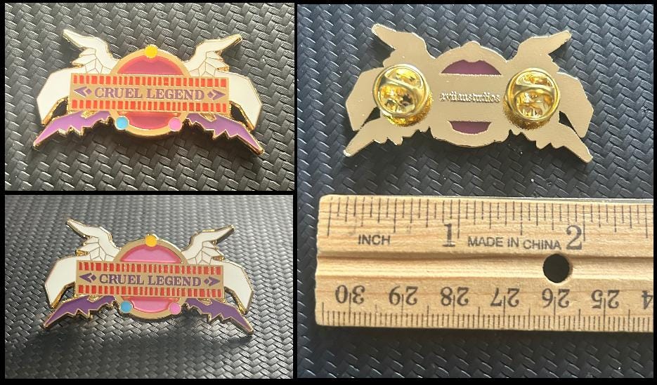 Ultimate Raid Titles - FFXIV Inspired Enamel Pins