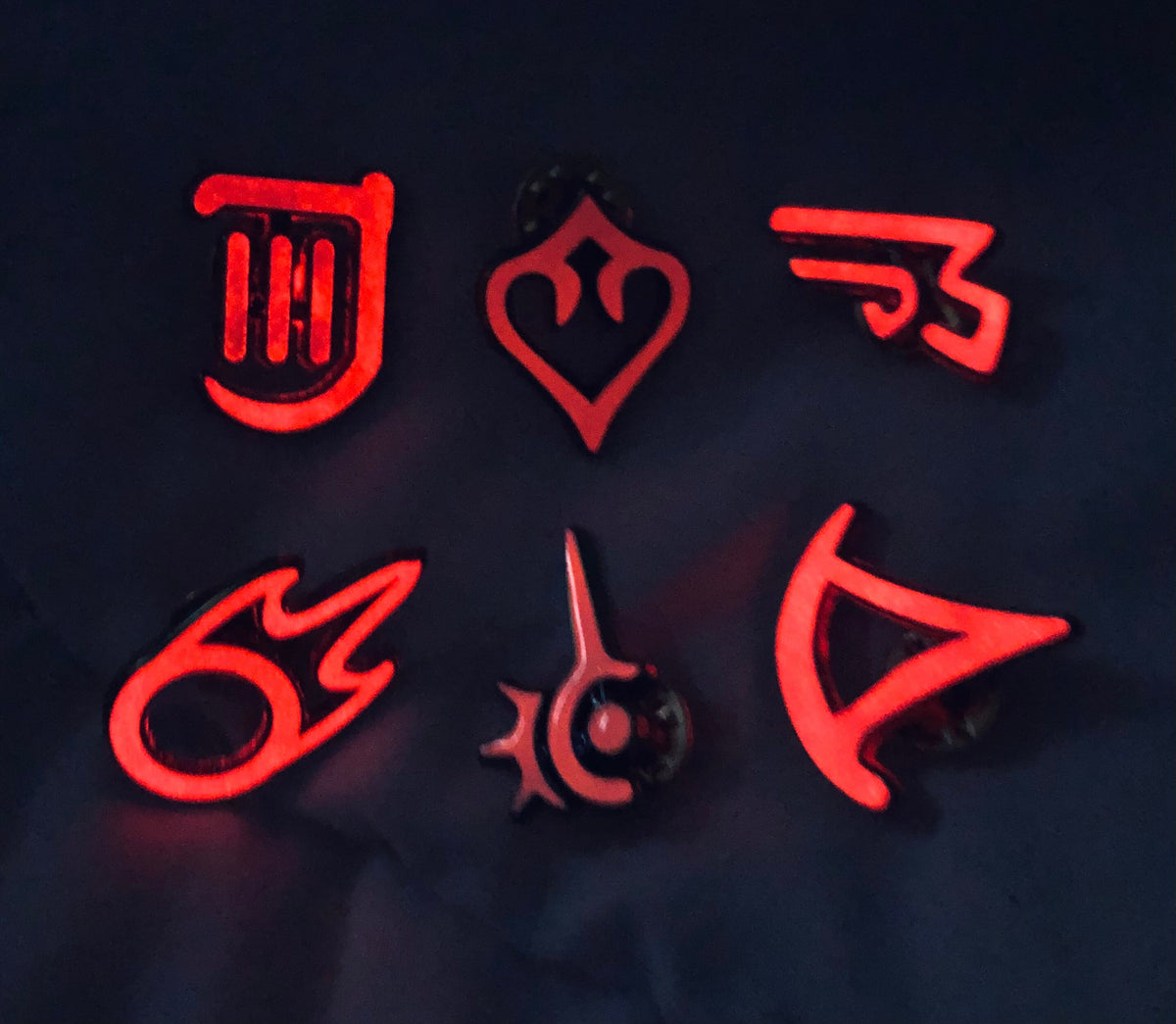 Minimalist Classes - FFXIV Inspired Enamel Pins