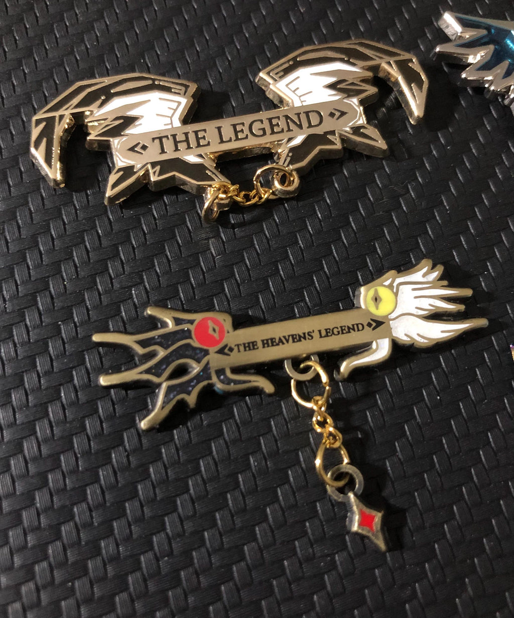 Ultimate Raid Titles - FFXIV Inspired Enamel Pins