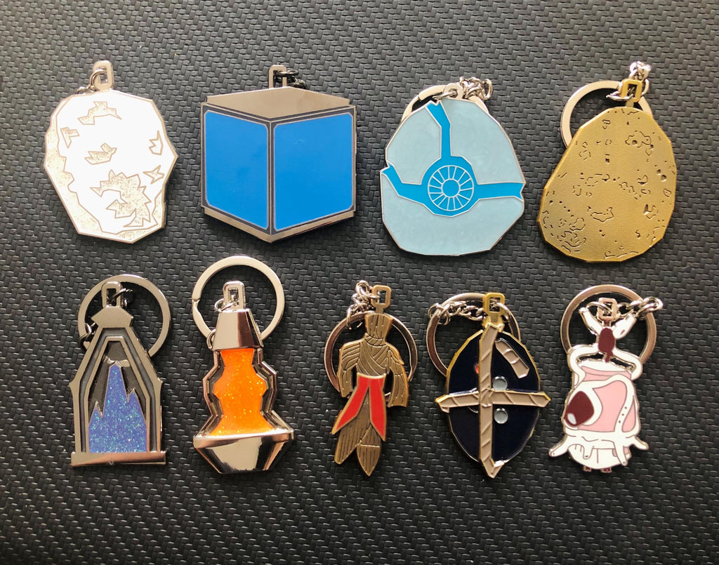Anomalous Science Trinkets - Abiotic Factor Inspired Keychains