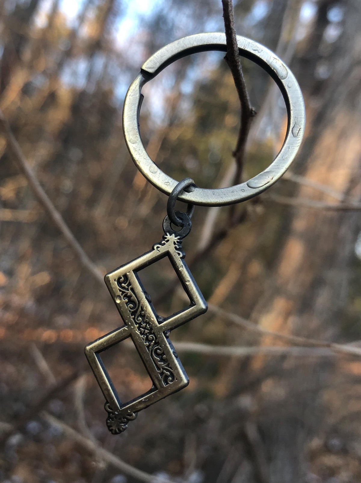 Twisted One Symbol - Blasphemous Inspired Double-sided Keychain
