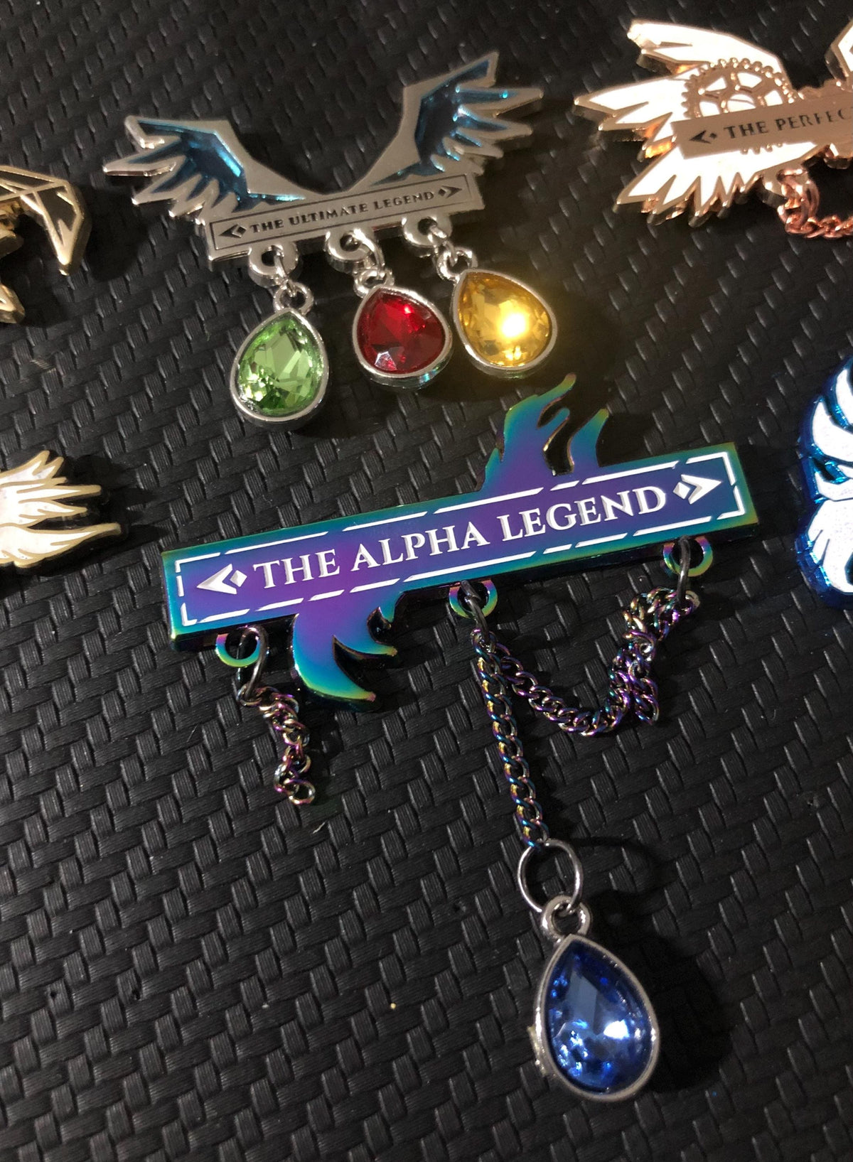 Ultimate Raid Titles - FFXIV Inspired Enamel Pins