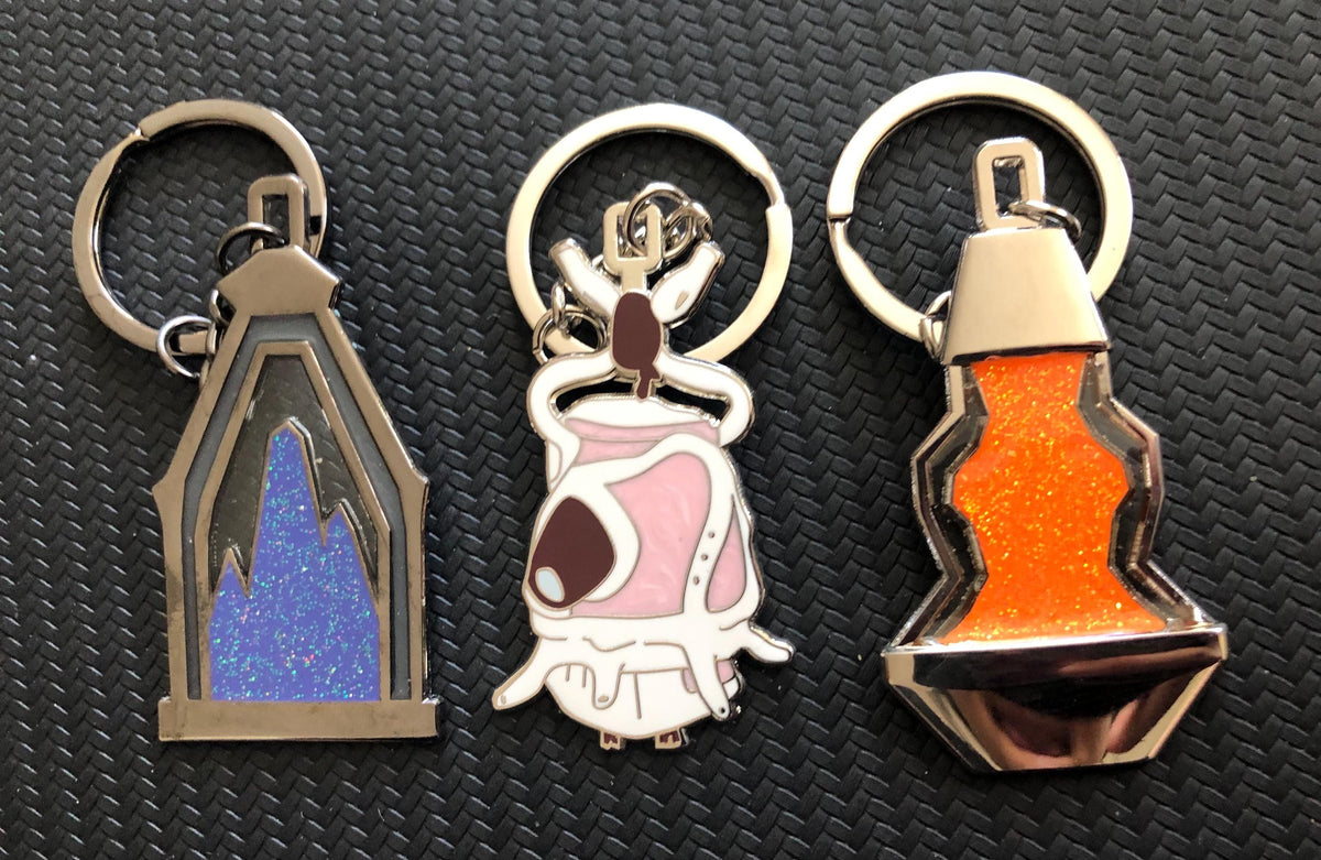 Anomalous Science Trinkets - Abiotic Factor Inspired Keychains
