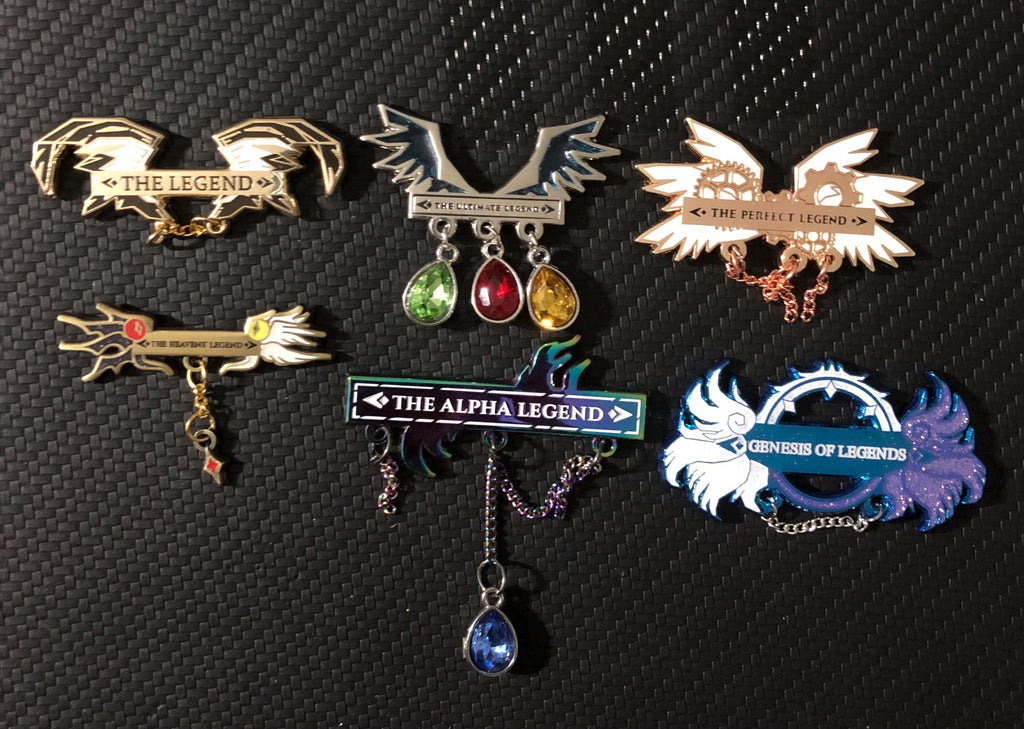 Ultimate Raid Titles - FFXIV Inspired Enamel Pins