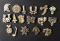 MH Weapon Class Symbols - Monster Hunter Inspired Enamel Pins and Keychains