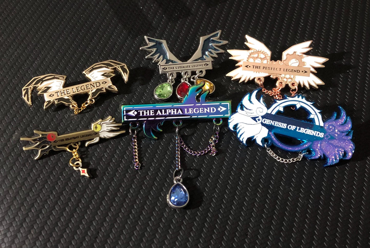 Ultimate Raid Titles - FFXIV Inspired Enamel Pins