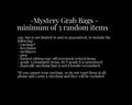 Mystery Grab Bags - Minimum 3 Shop Items - Retired Items & Seconds Sales